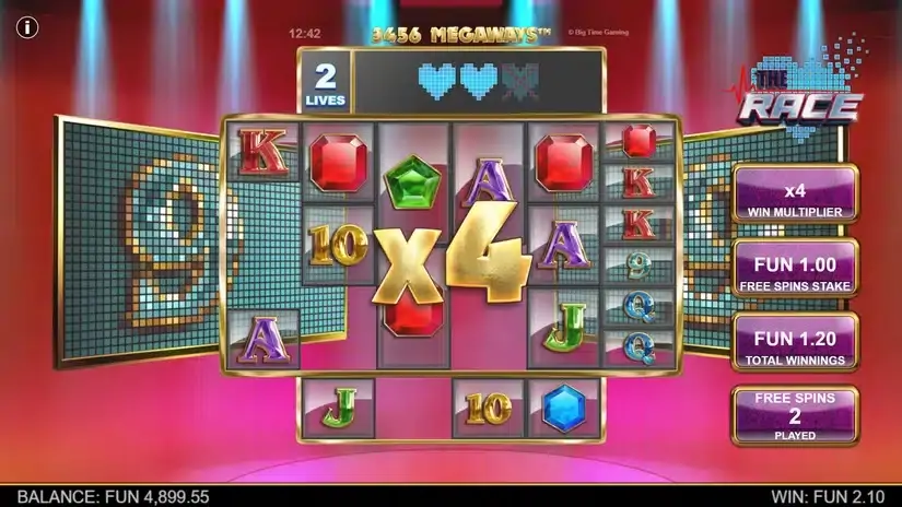 The Race Megaways slot screenshot 6