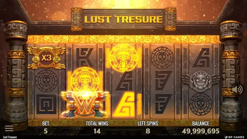 Lost Treasure slot screenshot 5