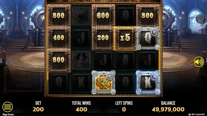 Mega Sevens slot screenshot 5