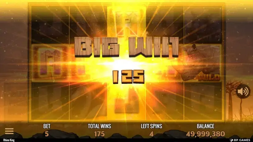 Rhino King slot screenshot 6