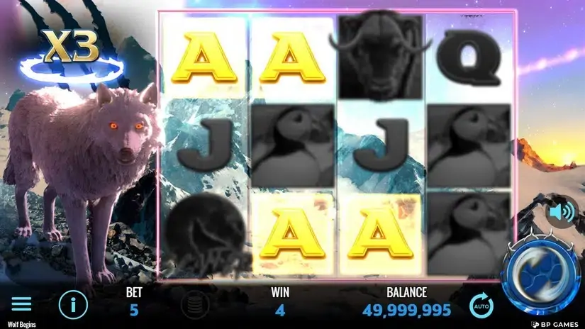 Wolf Begins slot screenshot 3
