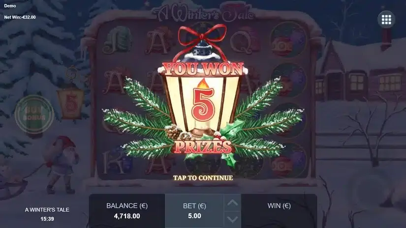 A Winter’s Tale slot screenshot 5