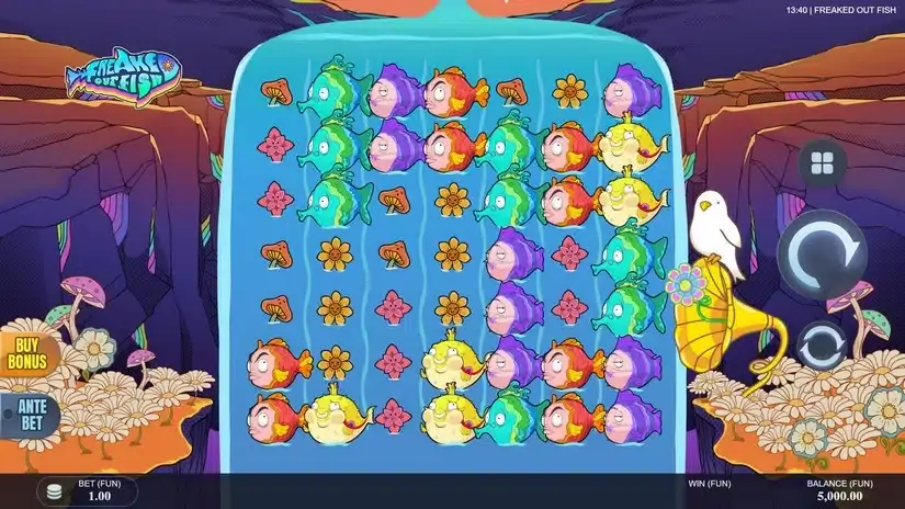 Freaked Out Fish slot screenshot 