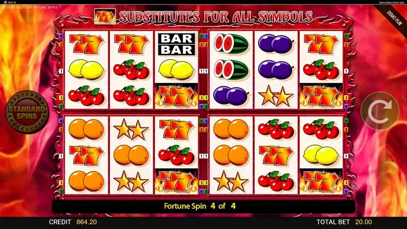 7’s Deluxe Fortune Spins slot screenshot 4