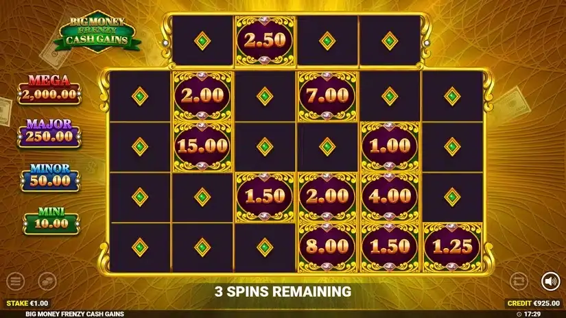 Big Money Frenzy Cash Gains slot screenshot 4