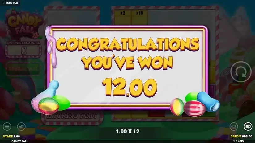 Candy Fall slot screenshot 5