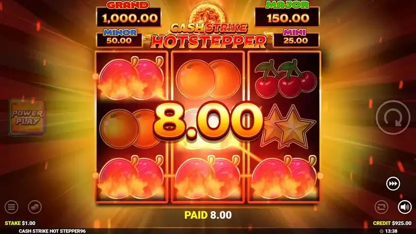 Cash Strike Hotstepper slot screenshot 2