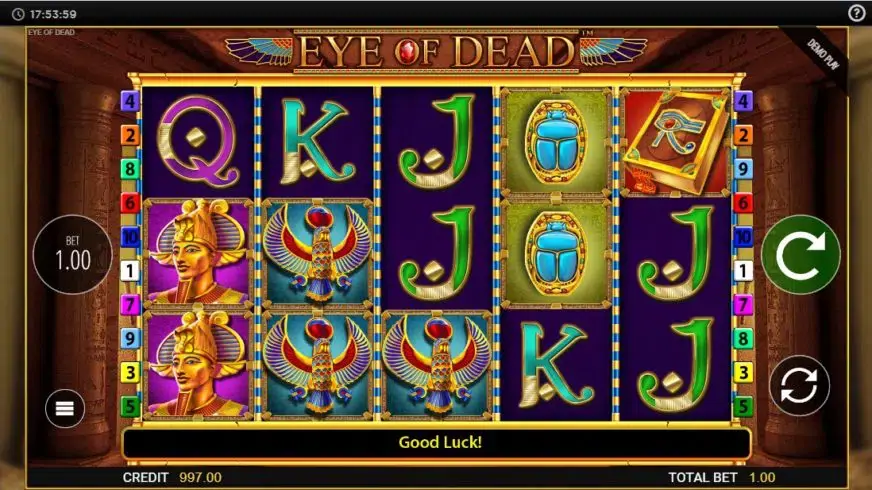 Eye of Dead slot screenshot 1