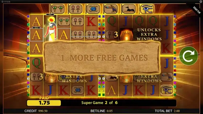 Eye of Horus Power 4 Slots slot screenshot 