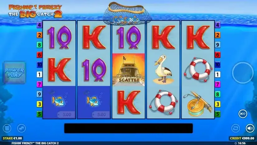 Fishin’ Frenzy The Big Catch 2 slot screenshot 1