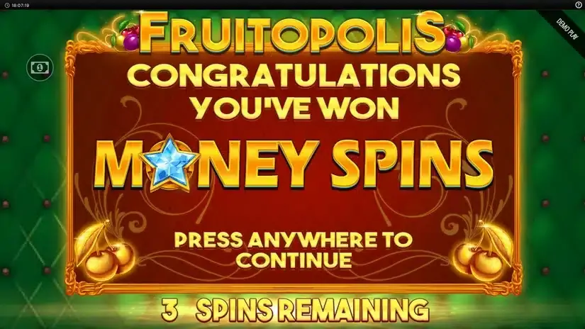 Fruitopolis: Fortune Play slot screenshot 3
