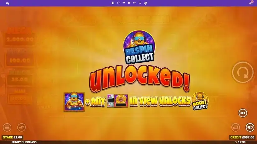 Funky Buddha slot screenshot 3