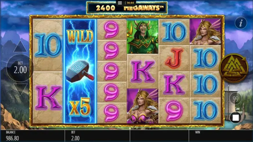 Lightning Strike Megaways slot screenshot 2