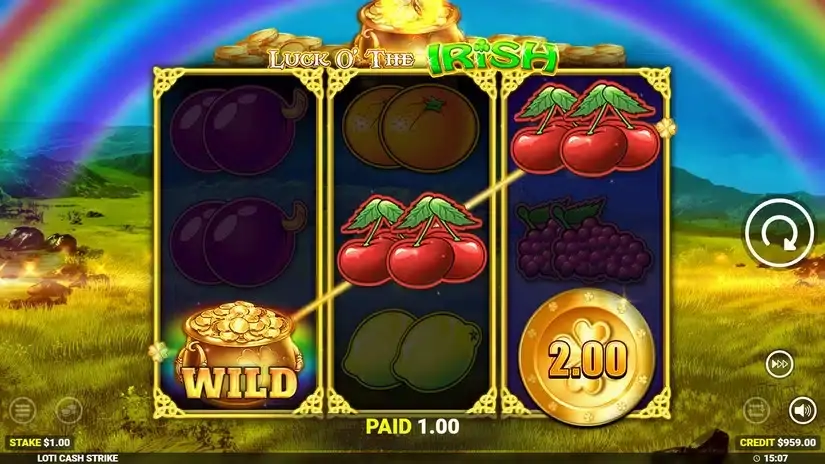 Luck O’ The Irish Cash Strike slot screenshot 3