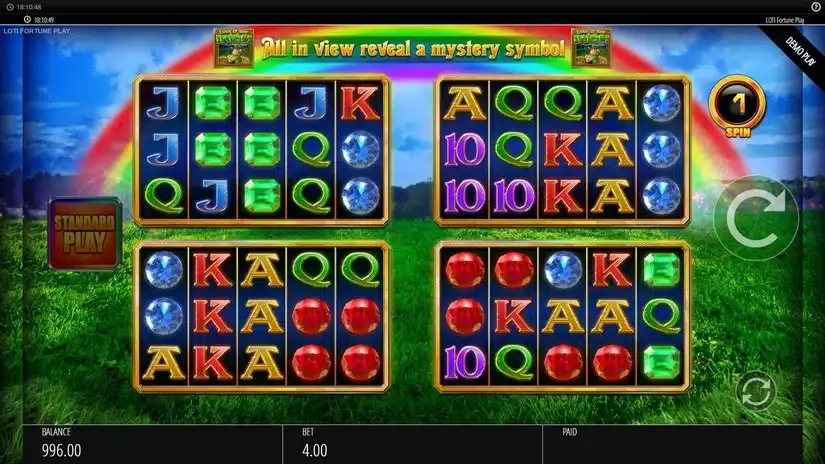 Luck O The Irish Fortune Play slot screenshot 2