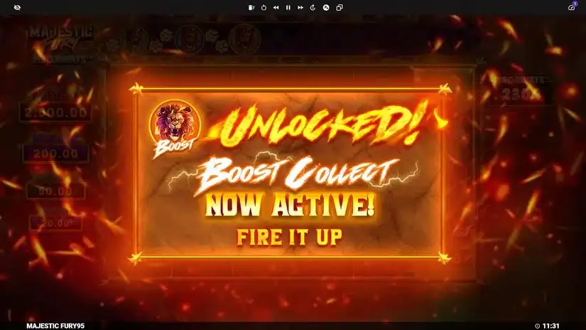 Majestic Fury Megaways slot screenshot 4