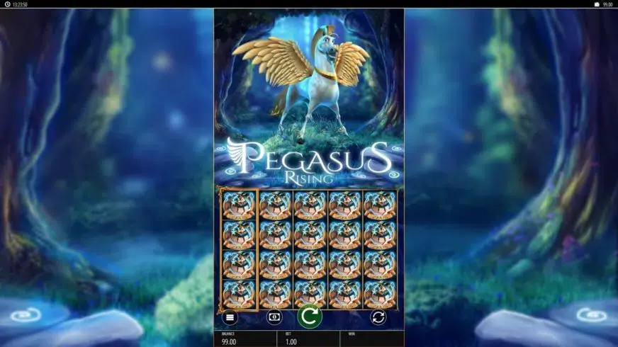 Pegasus Rising slot screenshot 