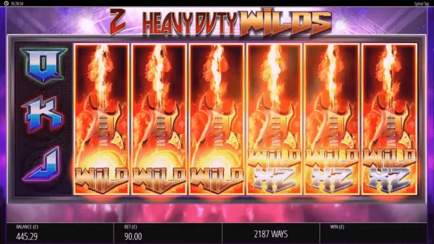 Spinal Tap slot screenshot 