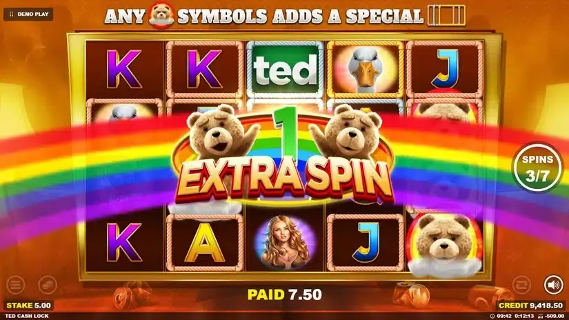 TED Cash Lock slot screenshot 6