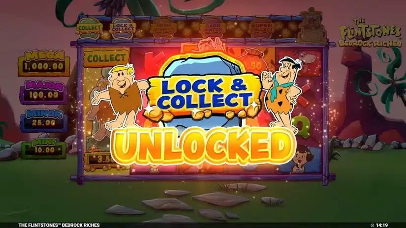 The Flintstones 2 Bedrock Riches slot screenshot 3