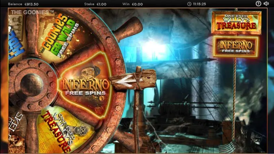 The Goonies slot screenshot 8