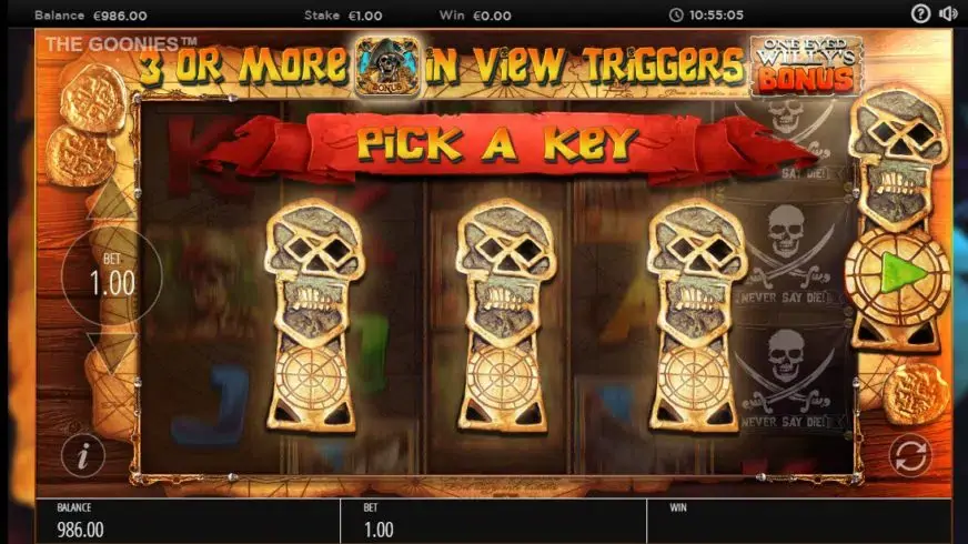 The Goonies slot screenshot 4