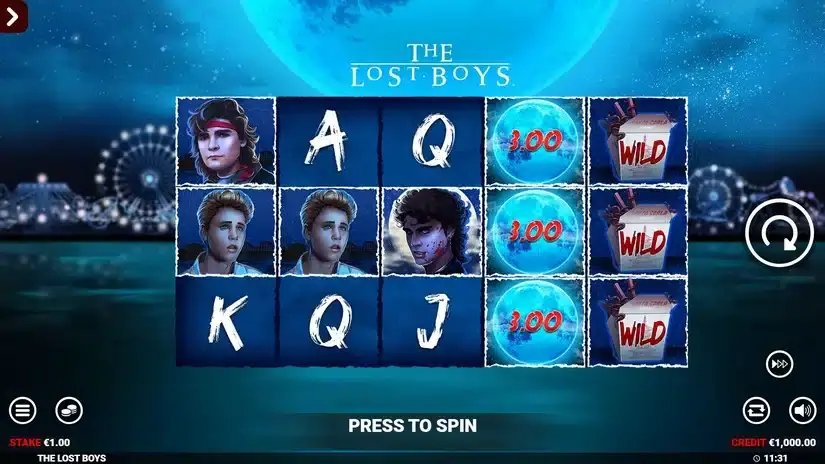 The Lost Boys slot screenshot 
