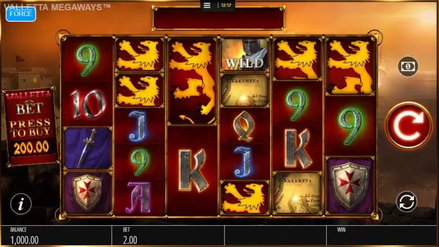 Valletta slot screenshot 