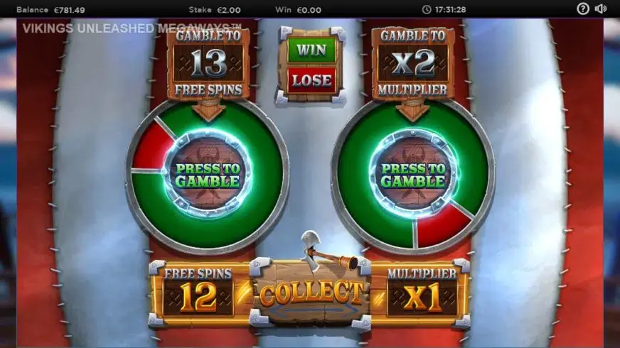 Vikings Unleashed Megaways slot screenshot 3