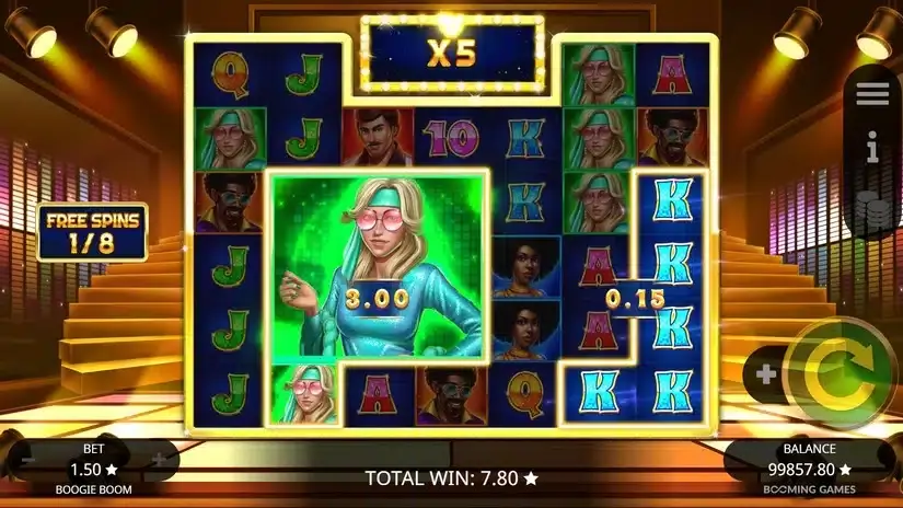 Boogie Boom slot screenshot 5