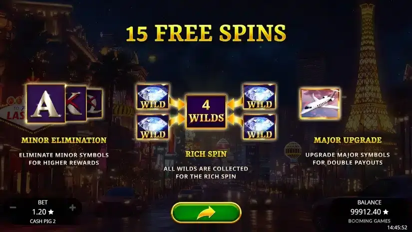 Cash Pig 2 slot screenshot 2