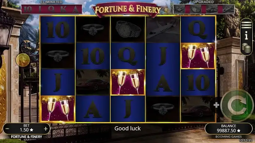 Fortune & Finery slot screenshot 2