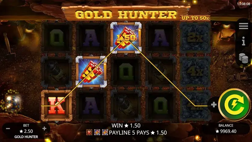 Gold Hunter slot screenshot 3