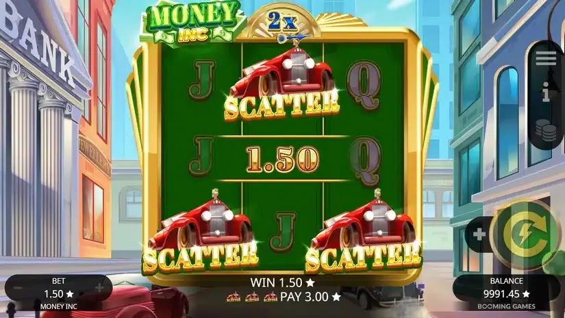 Money Inc slot screenshot 3
