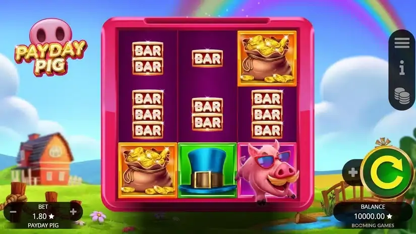 Payday Pig slot screenshot 