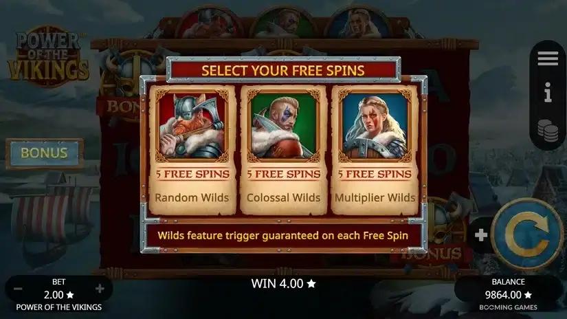 Power of the Vikings slot screenshot 4