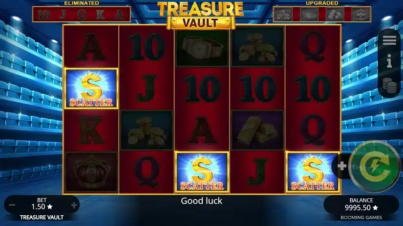 Treasure Vault slot screenshot 2