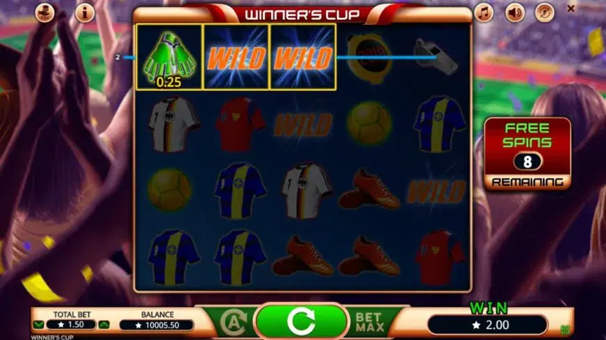 Winner’s Cup slot screenshot 4