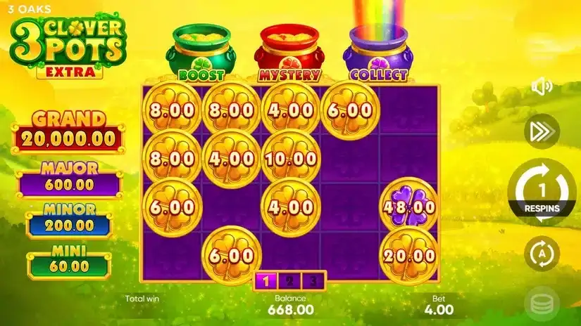 3 Clover Pots Extra slot screenshot 4
