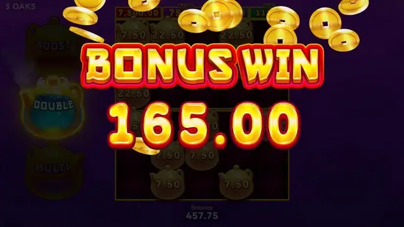 3 Hot Teapots slot screenshot 