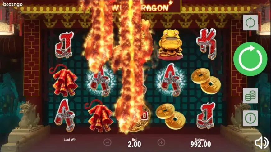 88 Wild Dragon slot screenshot 2