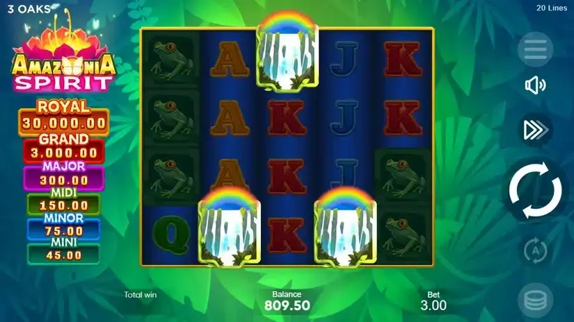 Amazonia Spirit slot screenshot 4