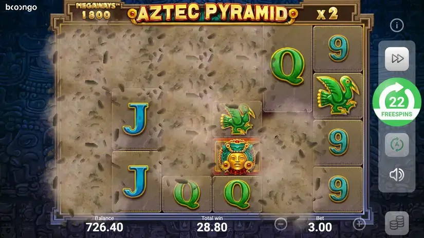 Aztec Pyramid Megaways slot screenshot 4