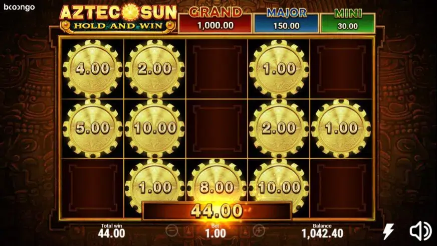 Aztec Sun: Hold and Win slot screenshot 4