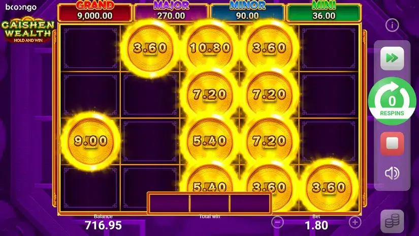 Caishen Wealth slot screenshot 7