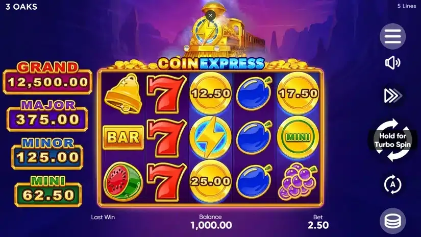 Coin Express slot screenshot 1