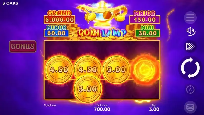 Coin Lamp slot screenshot 2