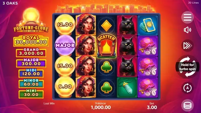 Fortune Globe slot screenshot 1