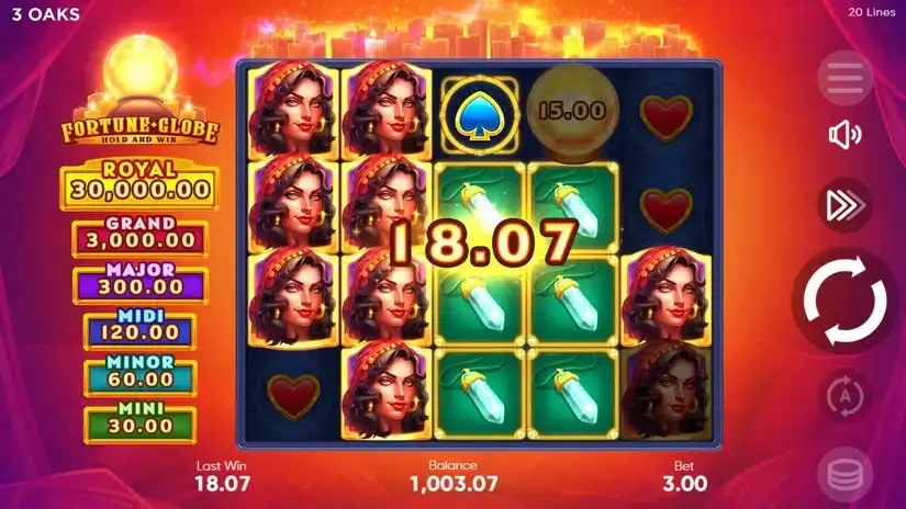Fortune Globe slot screenshot 3
