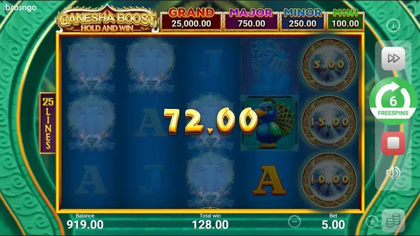 Ganesha Boost Hold and Win slot screenshot 6